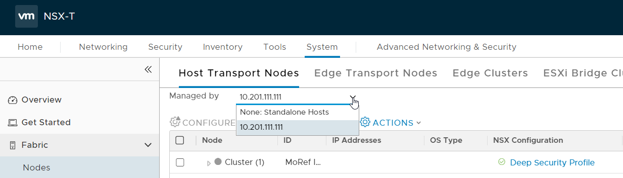 Deploy The Appliance Nsx T Deep Security