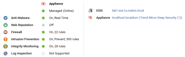 VM agentless properties